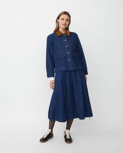 MIDI SKIRT | STEPHI-Skirts-MASAI-Coriander