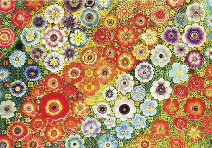 MILLEFIORI NOTECARD SET-Books & Stationery-PETER PAUPER PRESS-Coriander