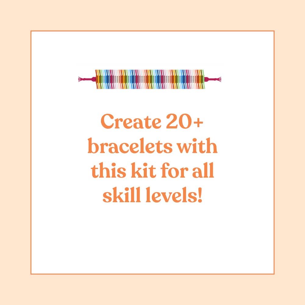 MINDFUL CRAFTS: FRIENDSHIP BRACELET MAKING KIT-Fun and Games-RAINCOAST-Coriander