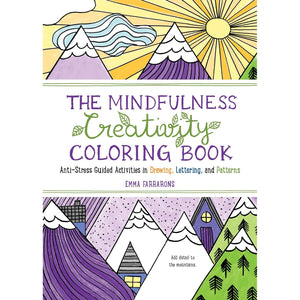 MINDFULNESS CREATIVITY COLOURING BOOK-Books & Stationery-UNIVERSITY OF TORONTO PRESS-Coriander