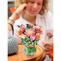 MINI POP-UP CARD | DEAR DAHLIA-Books & Stationery-FRESH CUT PAPER-Coriander