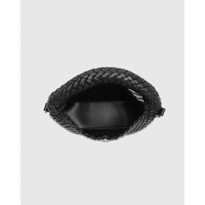 MINI WOVEN CROSSBODY BAG | GABBY-Bags & Wallets-LOUENHIDE-Coriander