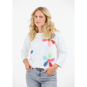 MIRA PULLOVER-Jackets & Sweaters-SHANNON PASSERO-SMALL-WHITE-Coriander