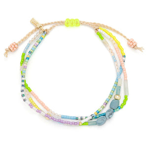 MIXED MEDIA BRACELET | GOLD: HARMONY, BLUE HOWLITE-Jewellery-SCOUT CURATED WEARS-Coriander