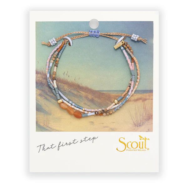 MIXED MEDIA BRACELET | GOLD: INSPIRATION, RED AVENTURINE-Jewellery-SCOUT CURATED WEARS-Coriander