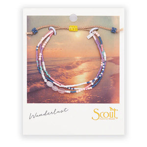 MIXED MEDIA BRACELET | SILVER: HEART, ROSE QUARTZ-Jewellery-SCOUT CURATED WEARS-Coriander