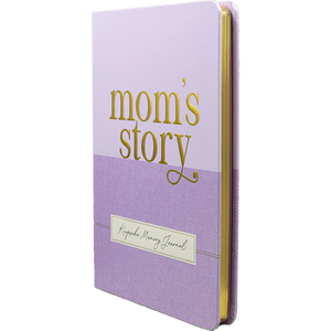 MOM'S STORY | KEEPSAKE MEMORY JOURNAL-Books & Stationery-PETER PAUPER PRESS-Coriander