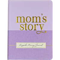 MOM'S STORY | KEEPSAKE MEMORY JOURNAL-Books & Stationery-PETER PAUPER PRESS-Coriander