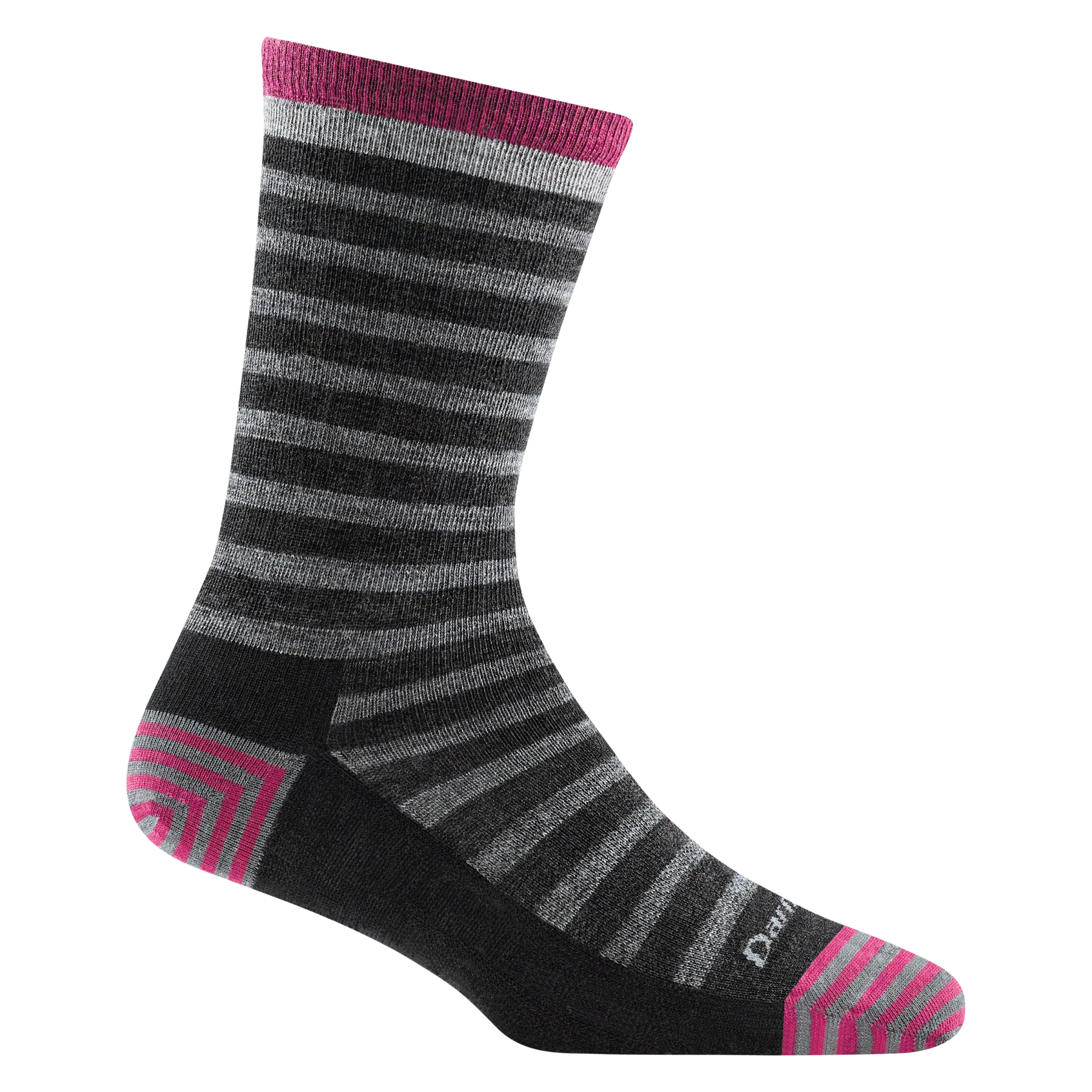 MORGAN LIGHTWEIGHT CREW SOCK-Socks-DARN TOUGH-MEDIUM-CHARCOAL-Coriander