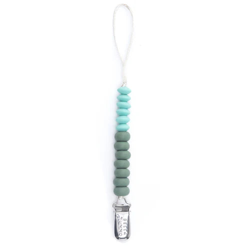 MOSS DUO PACIFIER CLIP-Baby-BELLA TUNNO-Coriander