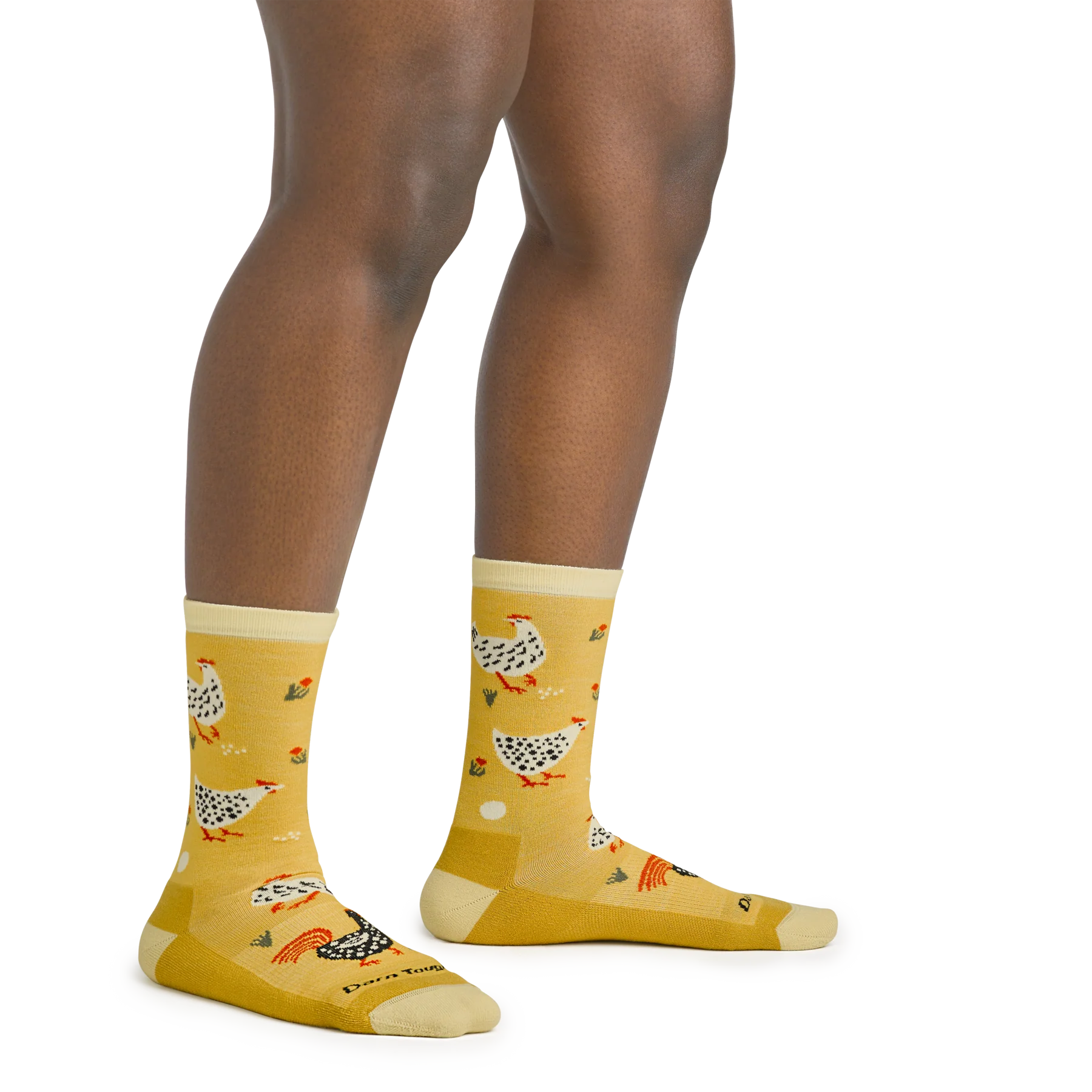 MOTHER CLUCKER CREW LIGHTWEIGHT CUSHION SOCK-Socks-DARN TOUGH-Coriander