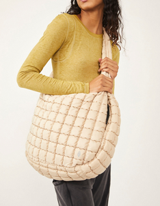 MOVEMENT QUILTED CARRYALL-Bags & Wallets-FREE PEOPLE-Coriander