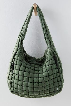 MOVEMENT QUILTED CARRYALL-Bags & Wallets-FREE PEOPLE-WASHED SAGE-Coriander