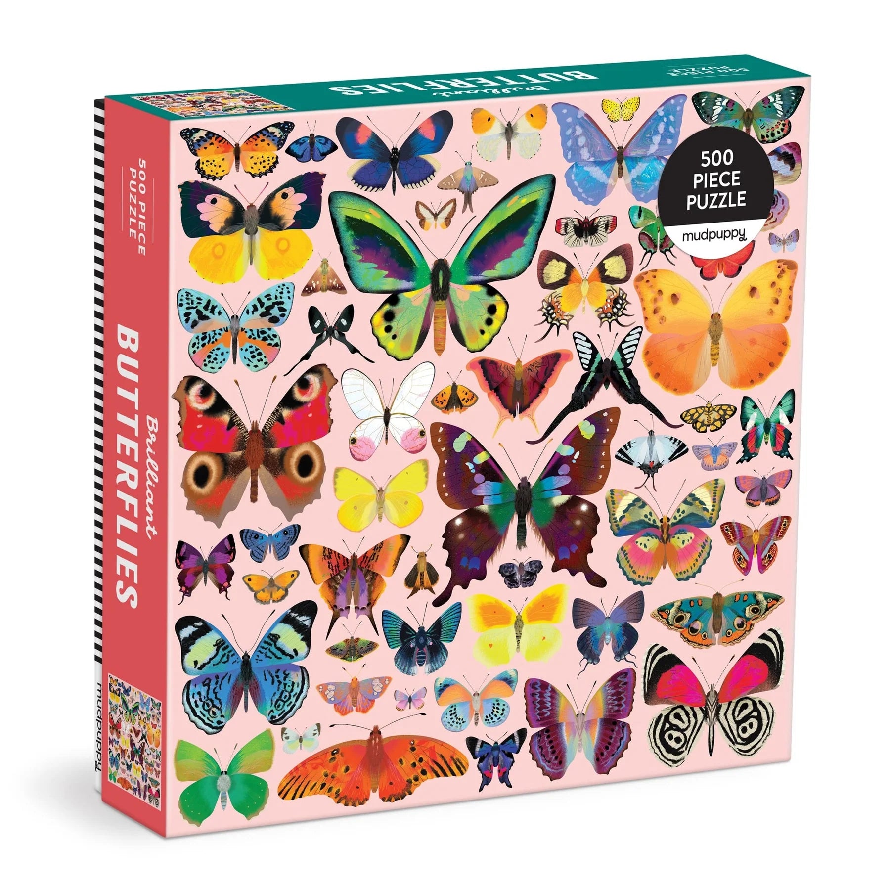 500 PIECE PUZZLE | BRILLIANT BUTTERFLIES