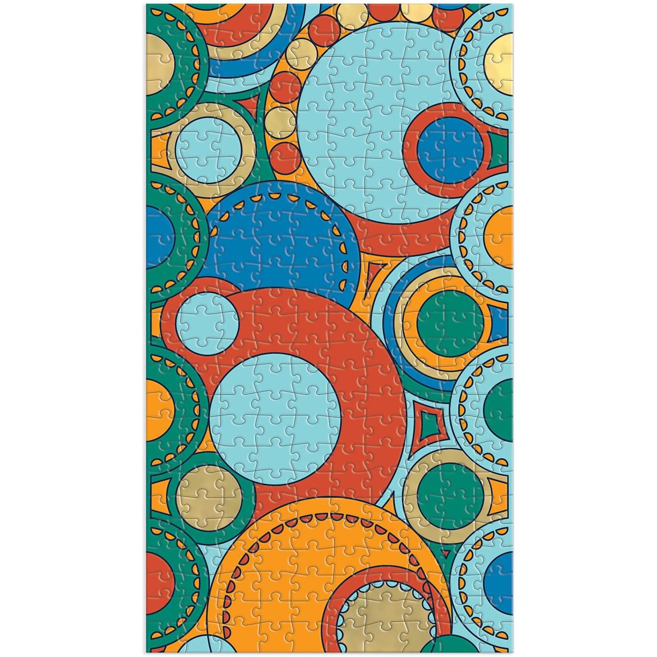 MULTI PUZZLE SET/3 | FRANK LLOYD WRIGHT IMPERIAL HOTEL-Fun and Games-RAINCOAST-Coriander