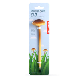 MUSHROOM PEN-Books & Stationery-KIKKERLAND DESIGNS-Coriander