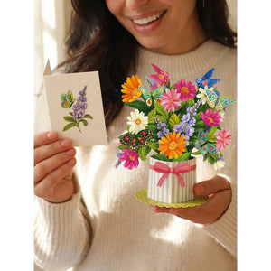 GREETING CARD | MINI ENCHANTED GARDEN-Books & Stationery-FRESH CUT PAPER-Coriander