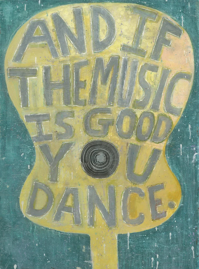 ART TILE COLLECTION 8X12 | AND IF THE MUSIC IS GOOD-Home-SUGARBOO-Coriander