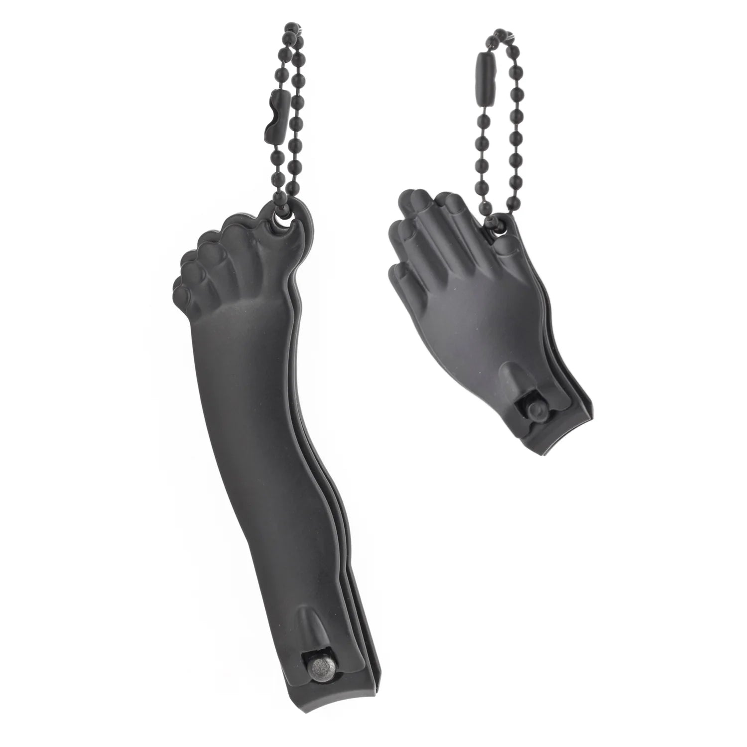 NAIL CARE | HAND AND FOOT NAIL CLIPPER SET: BLACK-Lotions & Potions-KIKKERLAND DESIGNS-Coriander