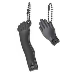 NAIL CARE | HAND AND FOOT NAIL CLIPPER SET: BLACK-Lotions & Potions-KIKKERLAND DESIGNS-Coriander