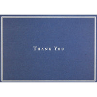 NAVY THANK YOU NOTE CARD SET-Books & Stationery-PETER PAUPER PRESS-Coriander