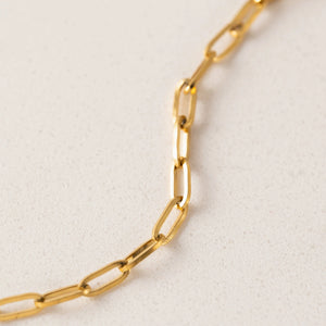 NECKLACE | PAPERCLIP-Jewellery-LOVER'S TEMPO-GOLD-Coriander