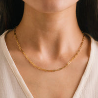 NECKLACE | PAPERCLIP-Jewellery-LOVER'S TEMPO-Coriander