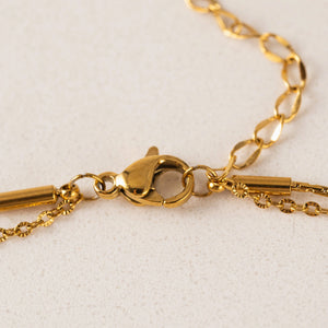 NECKLACE | SOLEIL LAYERED-Jewellery-LOVER'S TEMPO-Coriander