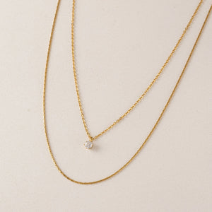 NECKLACE | SOLEIL LAYERED-Jewellery-LOVER'S TEMPO-Coriander