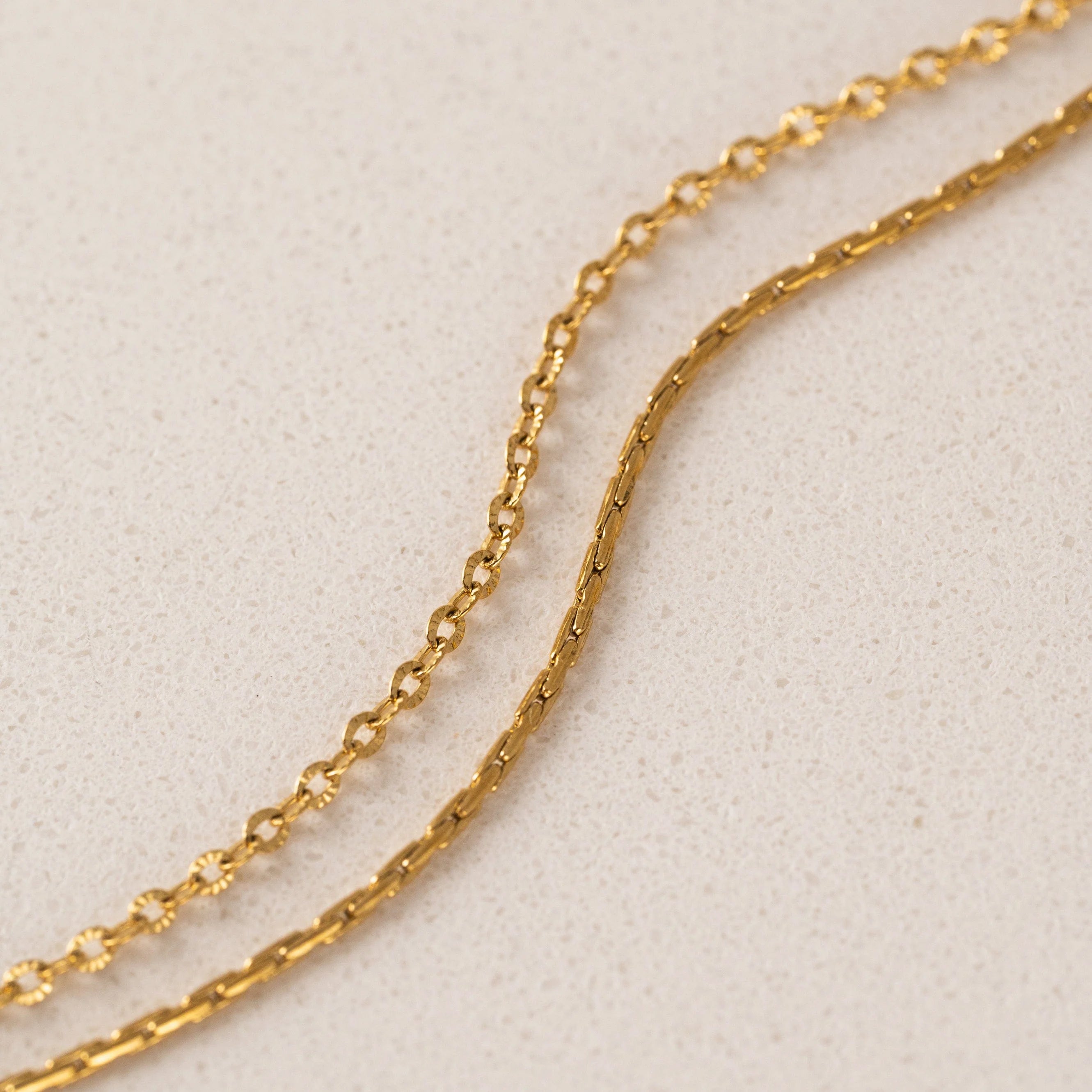 NECKLACE | SOLEIL LAYERED-Jewellery-LOVER'S TEMPO-GOLD-Coriander