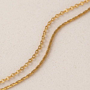 NECKLACE | SOLEIL LAYERED-Jewellery-LOVER'S TEMPO-GOLD-Coriander