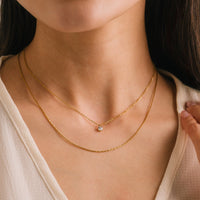 NECKLACE | SOLEIL LAYERED-Jewellery-LOVER'S TEMPO-Coriander