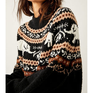 NELLIE SWEATER-Jackets & Sweaters-FREE PEOPLE-Coriander