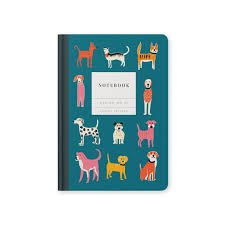 NOTEBOOK | CANINE FRIENDS NO.31-Books & Stationery-OHH DEER-Coriander