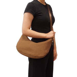 NYLON CROSSBODY | ONYX-Bags & Wallets-S-Q-Coriander