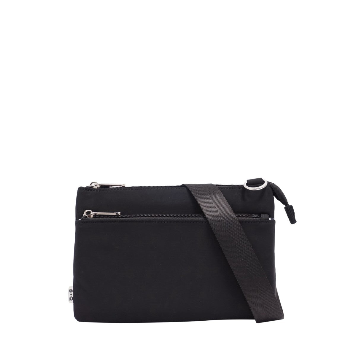 NYLON CROSSBODY | SASHA-Bags & Wallets-S-Q-BLACK-Coriander