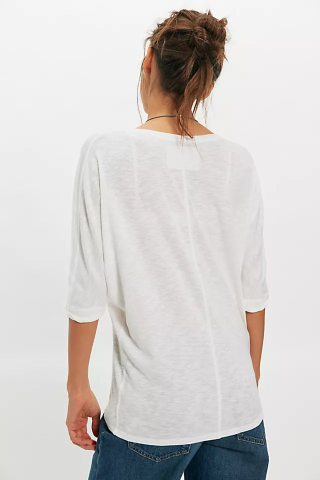 OB2512818 HIGH LINE TEE need claret-Uncategorised-FREE PEOPLE-Coriander