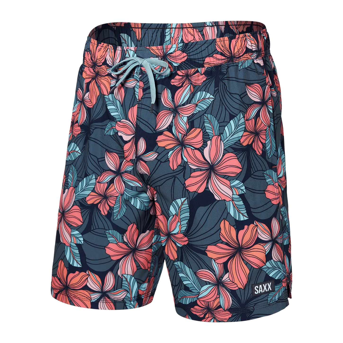 OH BUOY 2N1 7" DEEP JUNGLE | MARITIME-Pant-SAXX-MEDIUM-DEEP JUNGLE MARITIME-Coriander