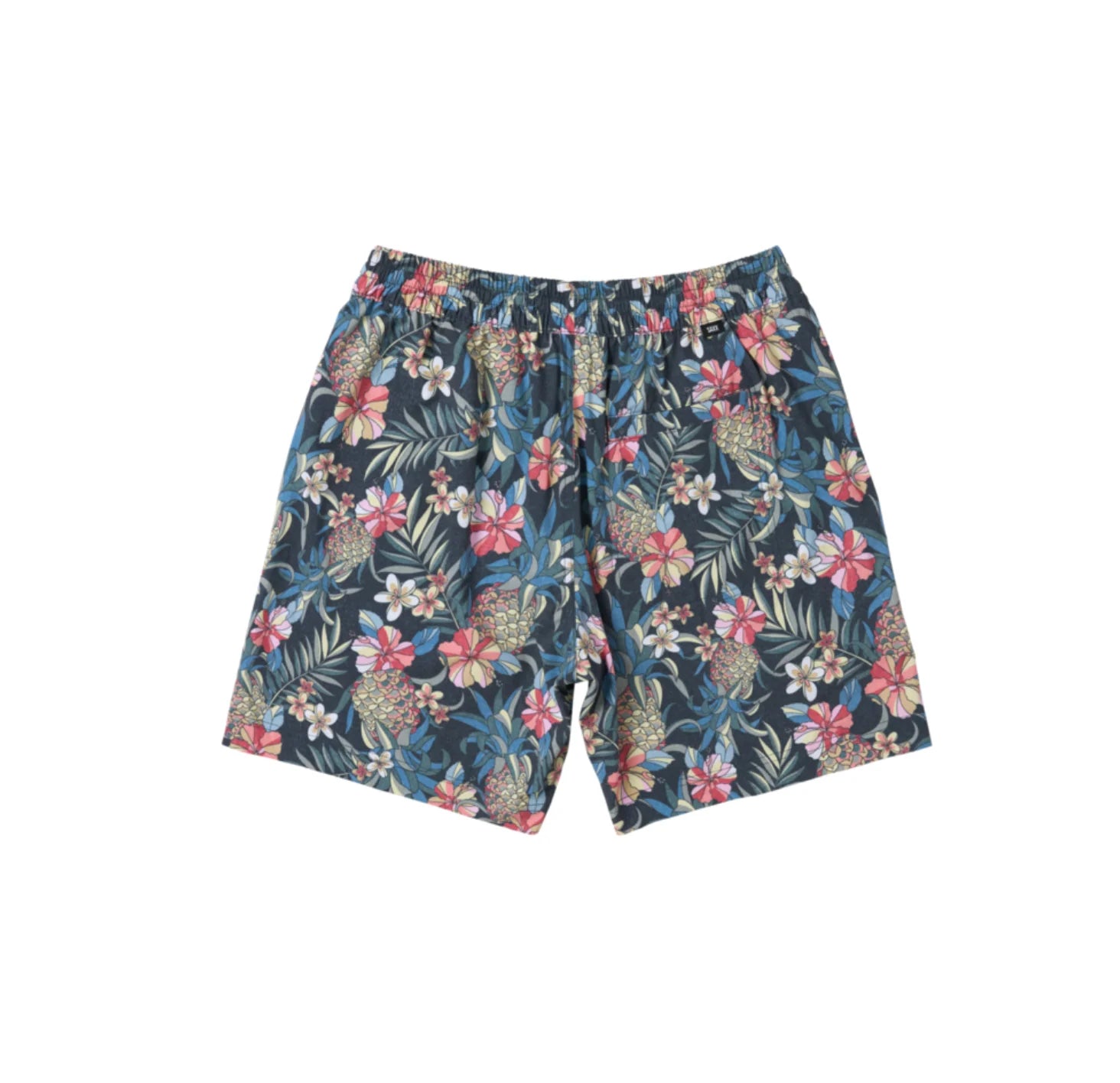 OH BUOY 2N1 VOLLEY 5" SHORT | PINEAPPLE FIELD-BLACK-Pant-SAXX-Coriander