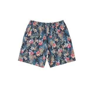 OH BUOY 2N1 VOLLEY 5" SHORT | PINEAPPLE FIELD-BLACK-Pant-SAXX-Coriander