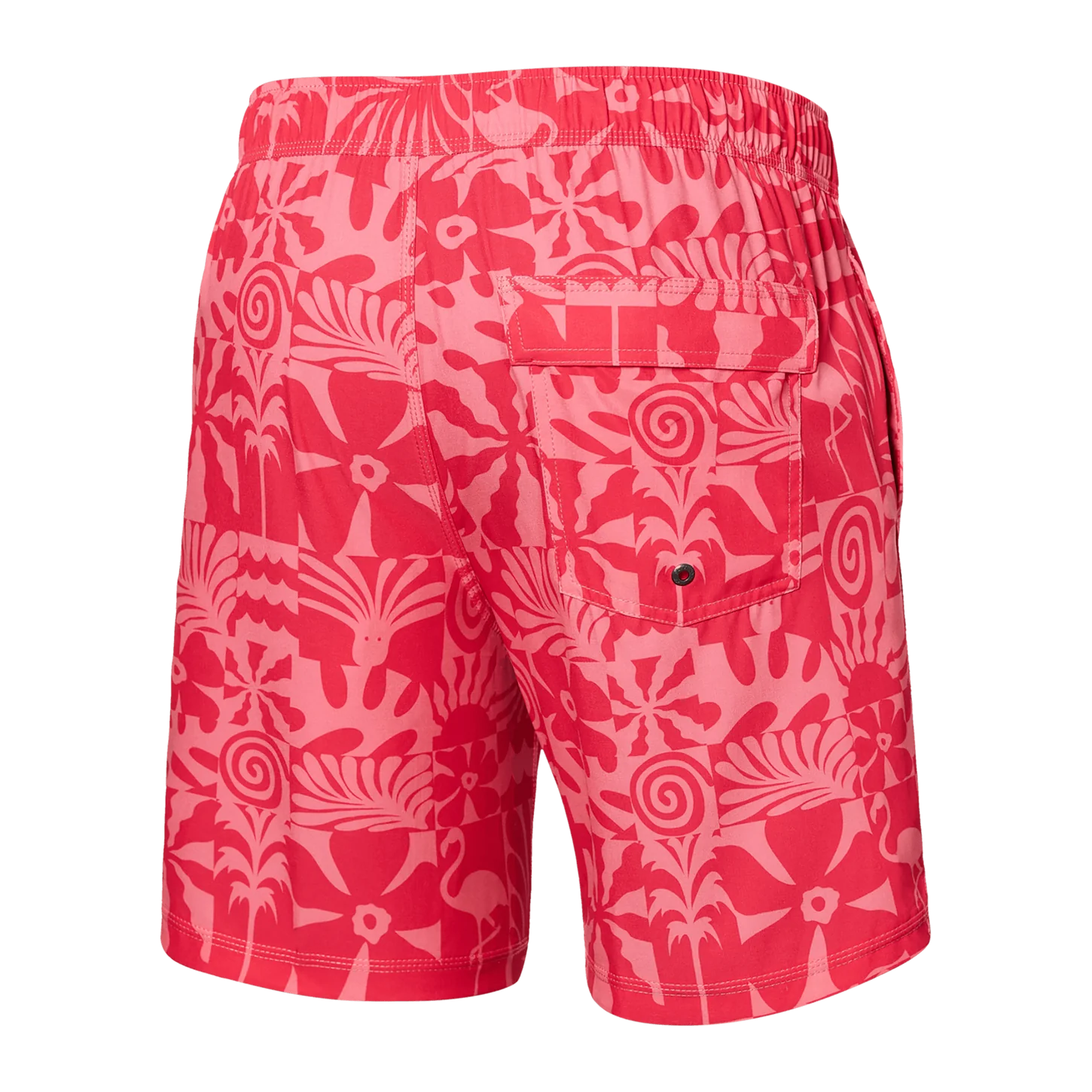 OH BUOY 2N1 VOLLEY 7" EAST COAST - HIBISCUS-Pant-SAXX-Coriander