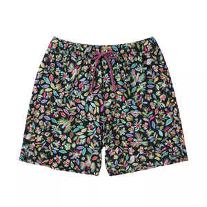 OH BUOY VOLLEY SHORTS 7" | AMATE GARDEN: BLACK-Pant-SAXX-Coriander