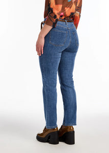 OLIVIA STRAIGHT ANKLE-Denim-FRENCH DRESSING JEANS-Coriander