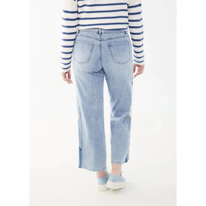 OLIVIA WIDE ANKLE RETRO PANEL-Denim-FRENCH DRESSING JEANS-Coriander