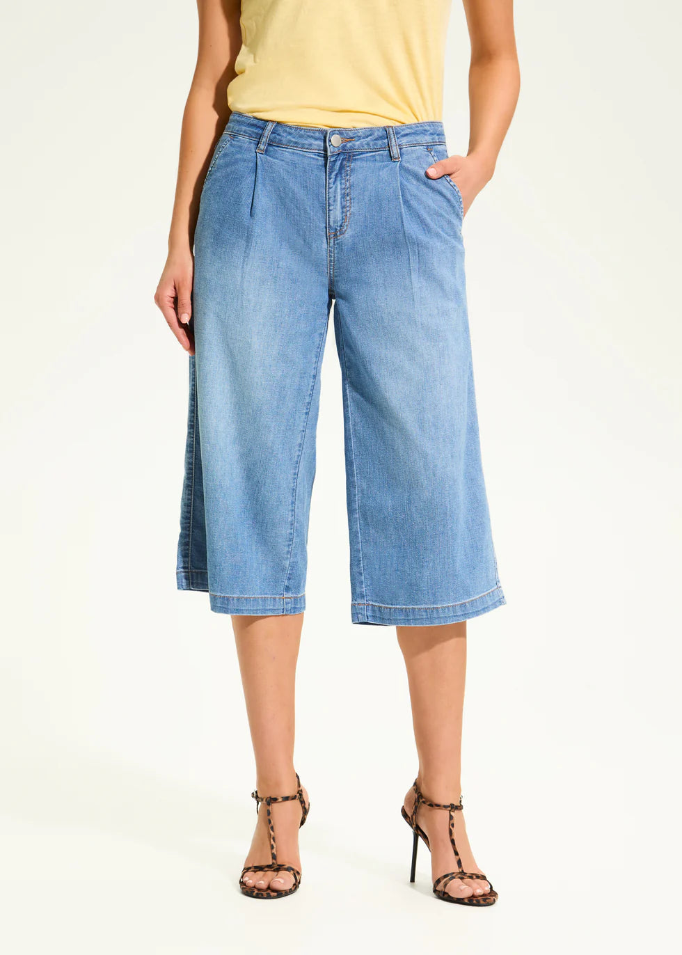 OLIVIA WIDE CAPRI-Denim-FRENCH DRESSING JEANS-6-MEDIUM BLUE-Coriander