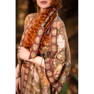 OPERA DUSTER KIMONO | DREAM WEAVER-Scarves & Wraps-MARKET OF STARS-Coriander
