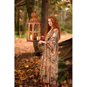 OPERA DUSTER KIMONO | DREAM WEAVER-Scarves & Wraps-MARKET OF STARS-Coriander