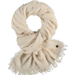 OPTIC COLD DYE WRAP SCARF-Scarves & Wraps-V. FRAAS-Coriander