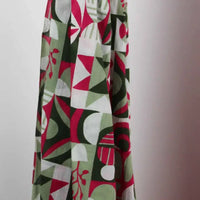 ORGANIC COTTON SCARF | BERGEN KHAKI-Scarves & Wraps-LES BELLES VAGABONDES-Coriander