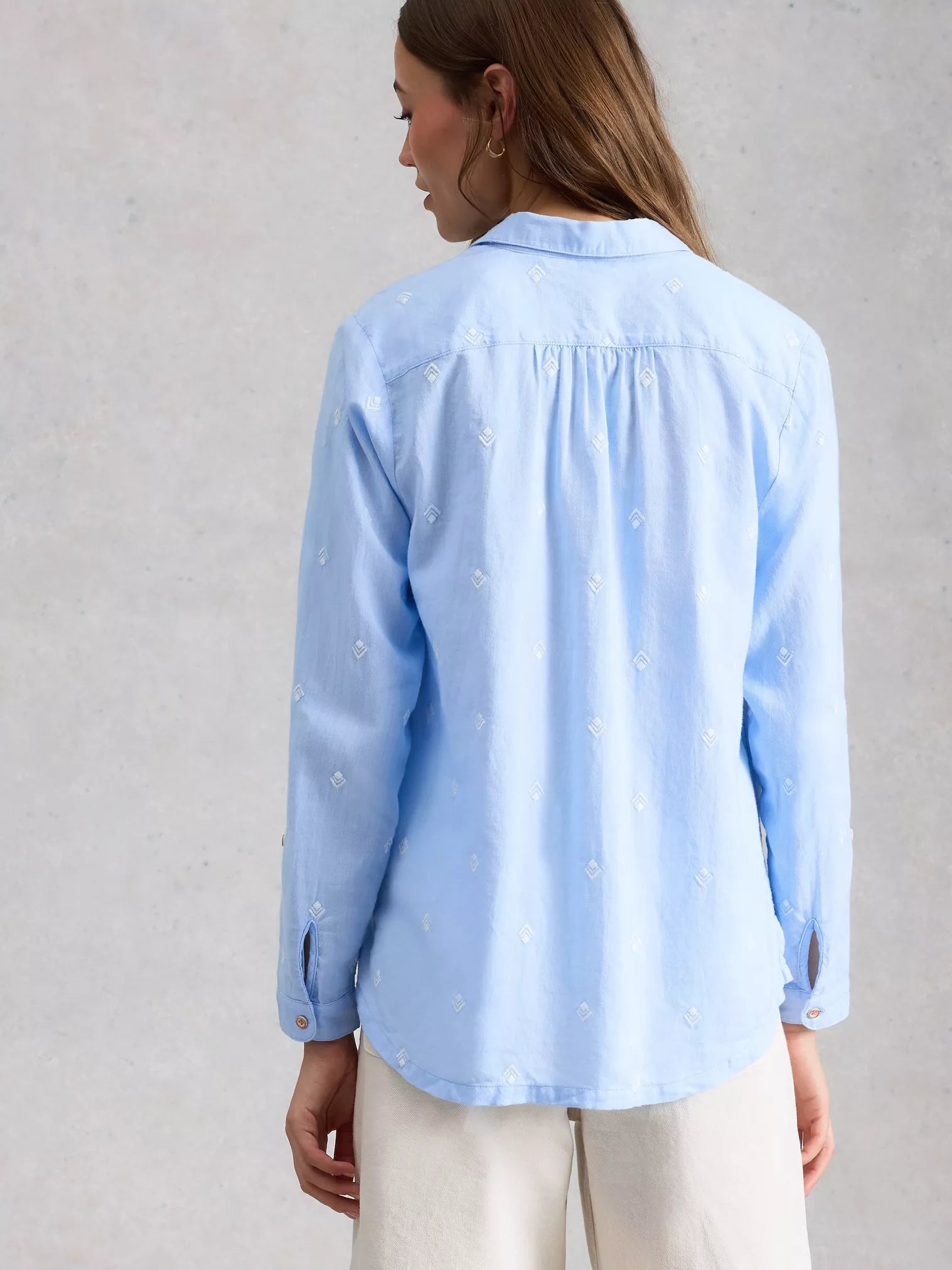 ORGANIC COTTON SHIRT | SOPHIE-Top-WHITE STUFF-Coriander